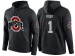 Men's Ohio State Buckeyes #57 Chase Farris Nike NCAA Name-Number College Football Hoodie Winter WLL1244RF